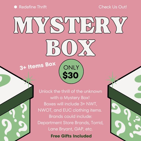 Mystery Box 3+ Items for $30 - Picture 1 of 1